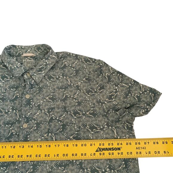 L.L. Bean Lot Of 3 Men's Size XL Reg Traditional Fit Hawaiian Short Sleeve Shirt - Picture 3 of 16